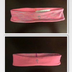 ivivva Headband Reversible Pink & Pink Pattern LIKE NEW